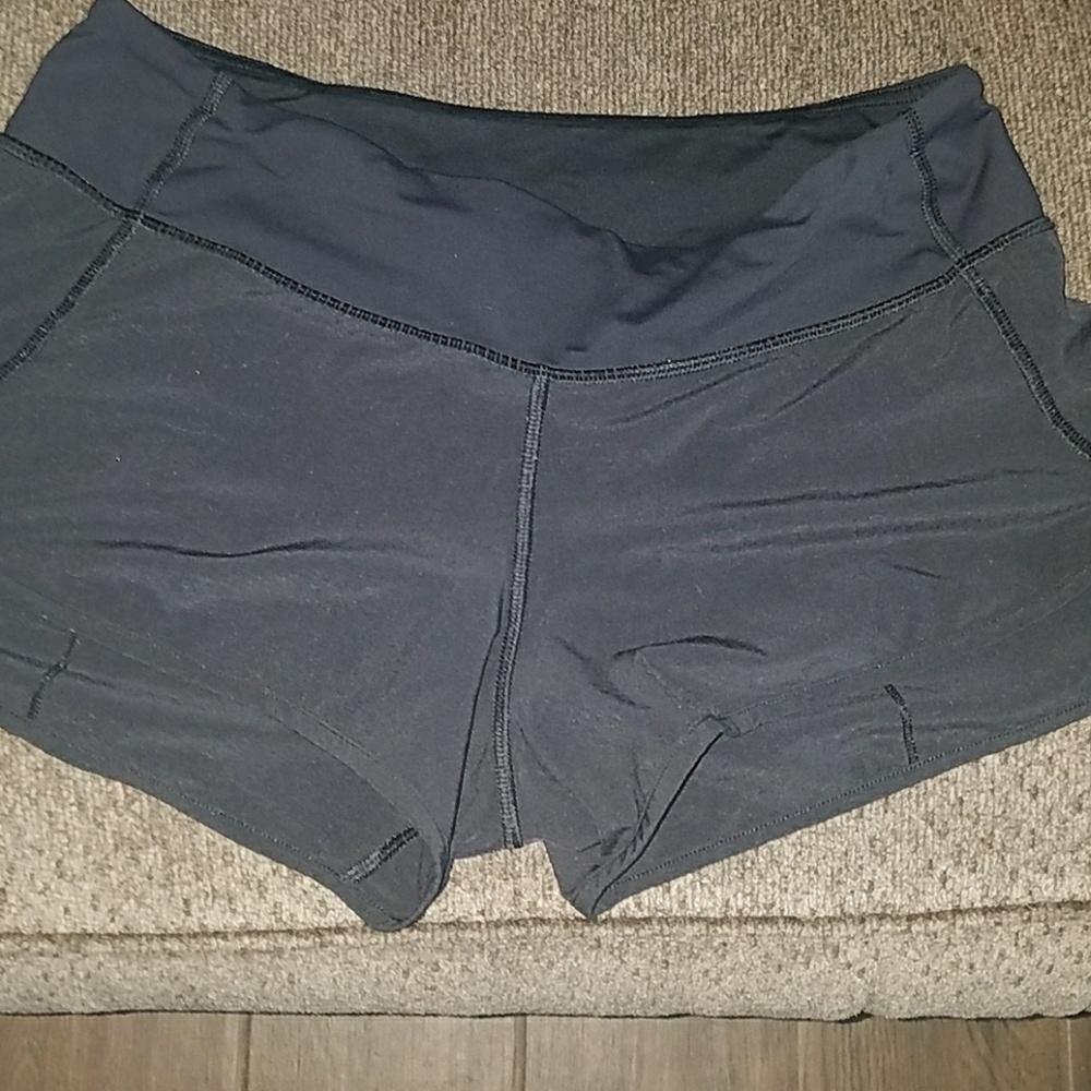 Black Lululemon shorts